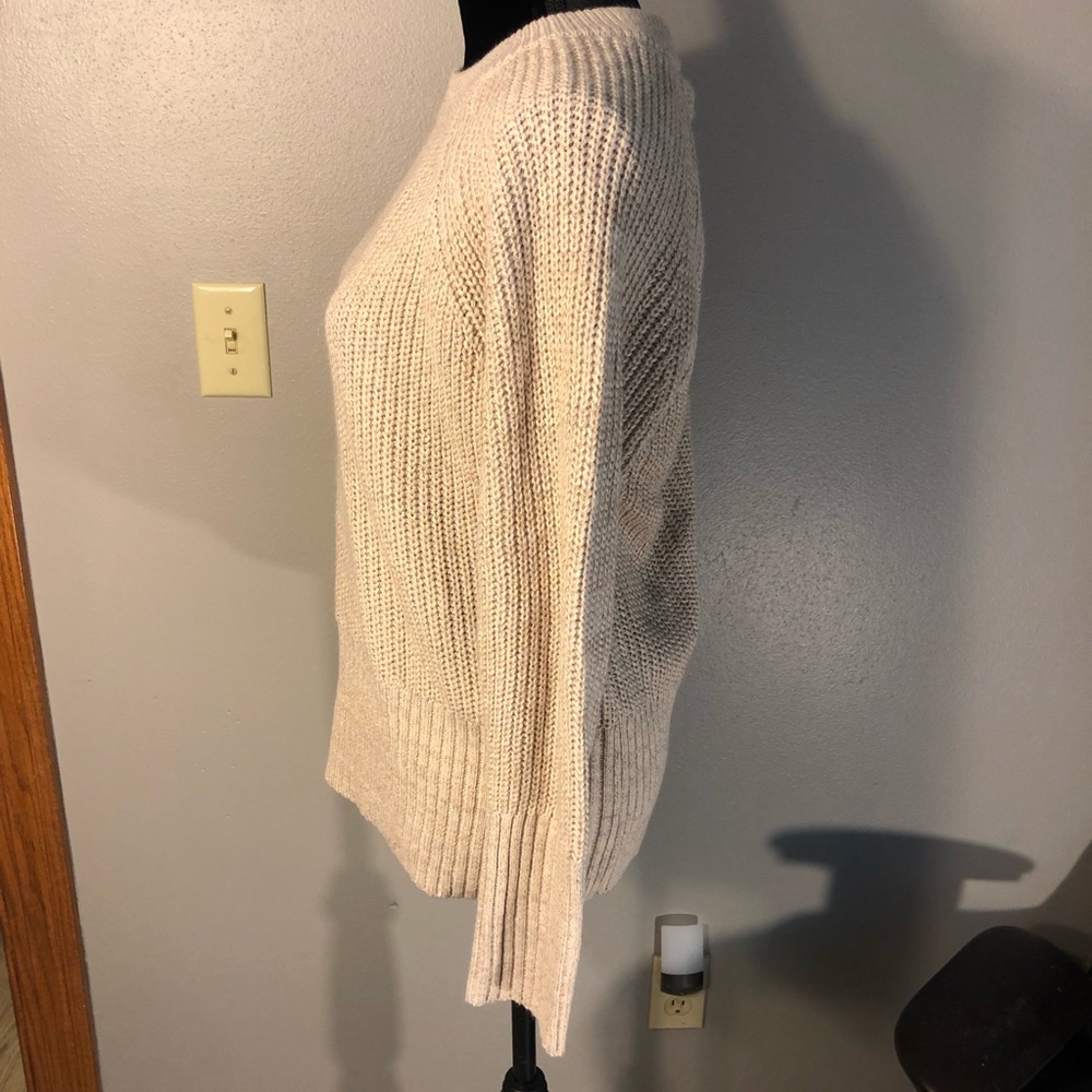 Universal Thread Beige Crewneck Sweater - Picture 2 of 9